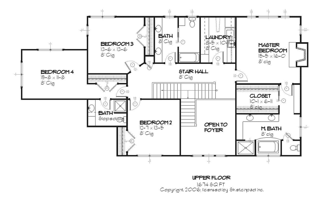 Dover | SketchPad House Plans