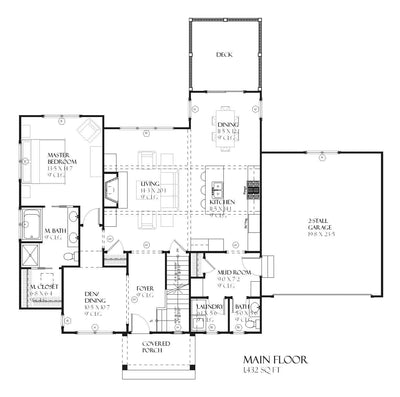 Nouveau | SketchPad House Plans